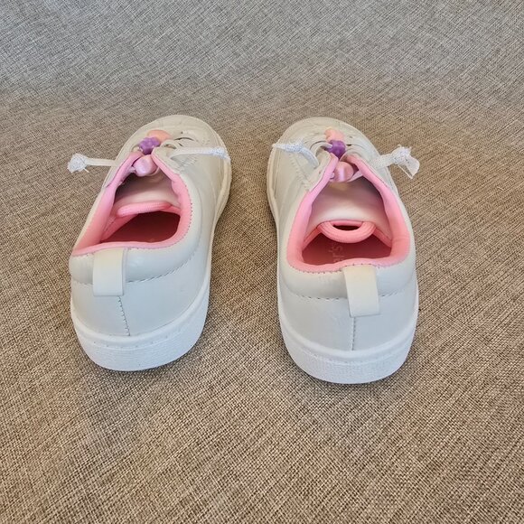 Carter's Kids Galaxy Sparkle White Slip On Sneaker, Size 9 - Picture 4 of 6